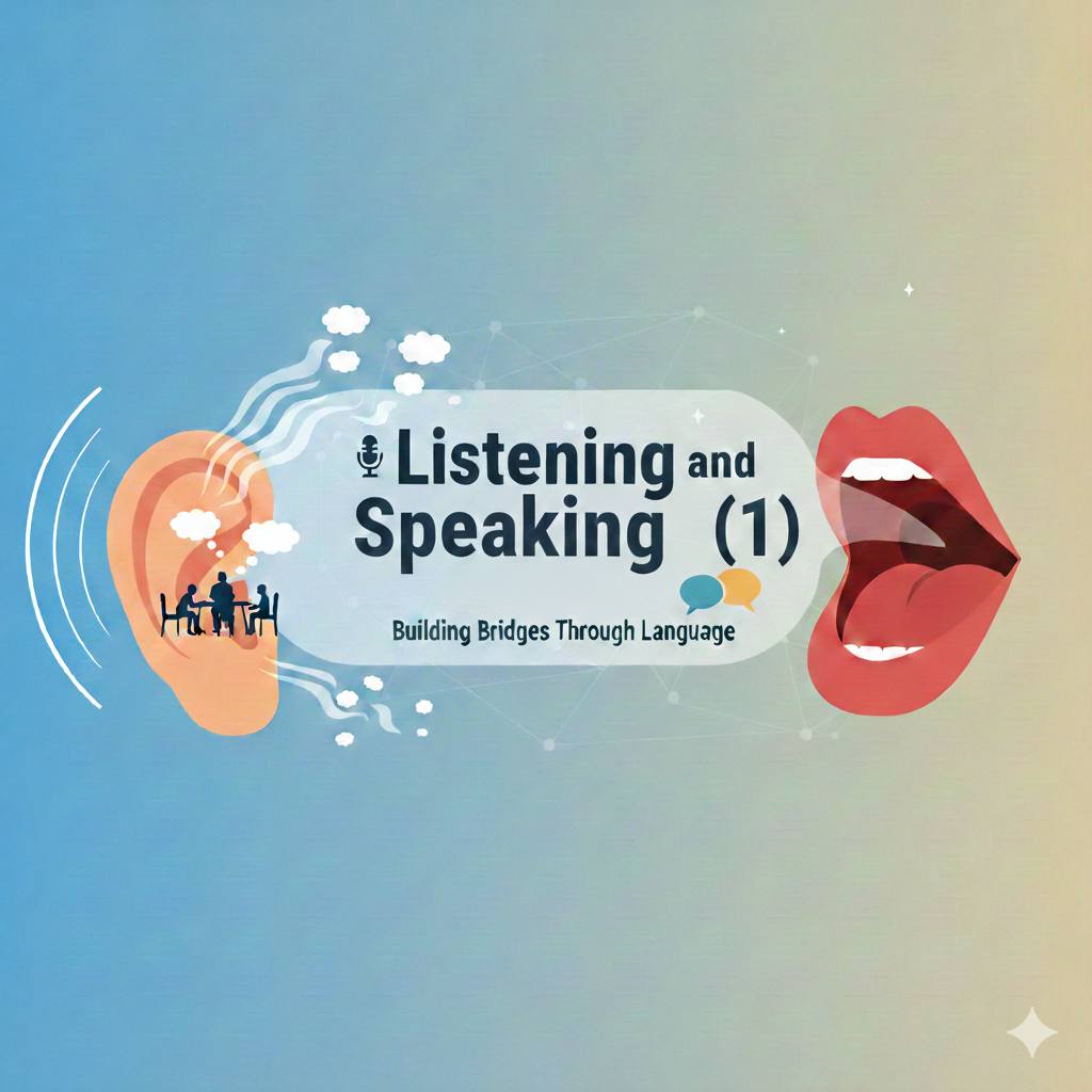  {mlang ar}الاستماع والمحادثة (1){mlang}{mlang en}Listening and Speaking (1){mlang}